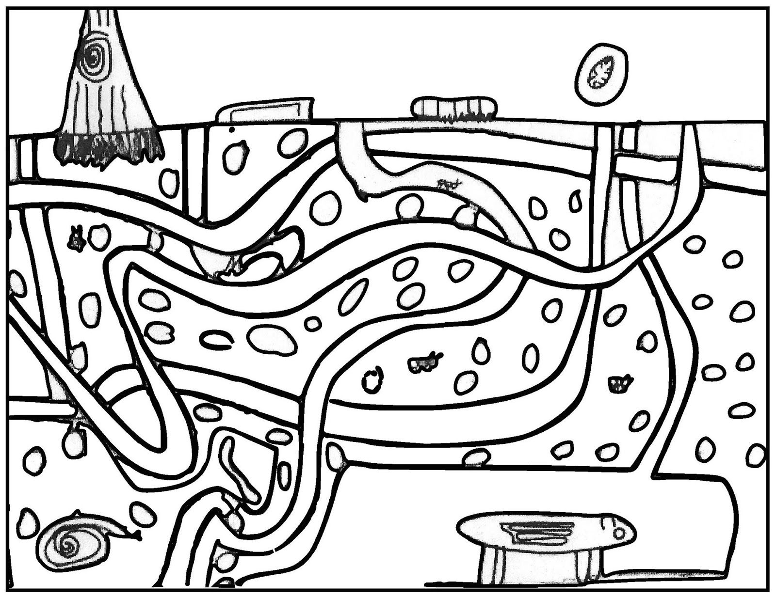 1600x1234 Coloring Pages Biomes Beau Marine Ecosystem Drawing - Marine Ecosystem Drawing