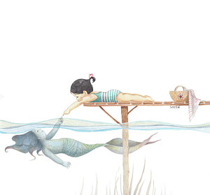 300x279 Marine Life Drawings Fine Art America - Marine Life Drawing