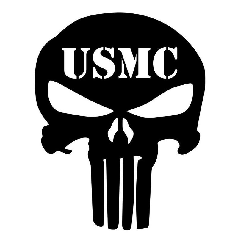 800x800 Usmc Black And White, Marines Logo Drawing - Marine Logo Drawing