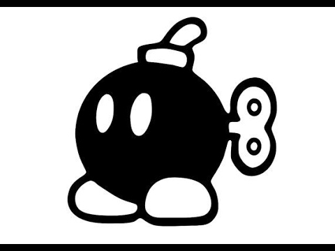 480x360 How To Draw The Mario Bomb - Mario Bomb Drawing
