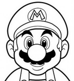 300x327 Learn To Draw Mario With Nintendo's Official Flipnote Tutorial - Mario Bros Drawing
