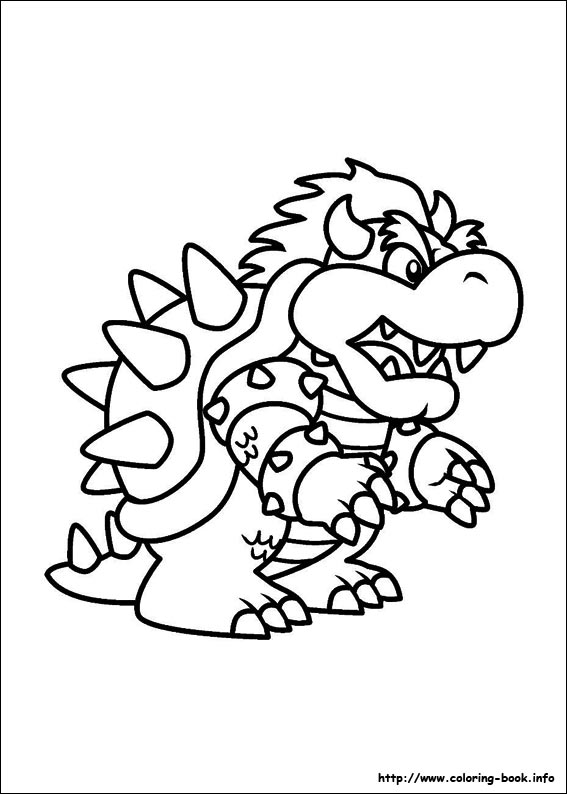 567x794 super mario bros coloring pages on coloring - Mario Bros Drawing