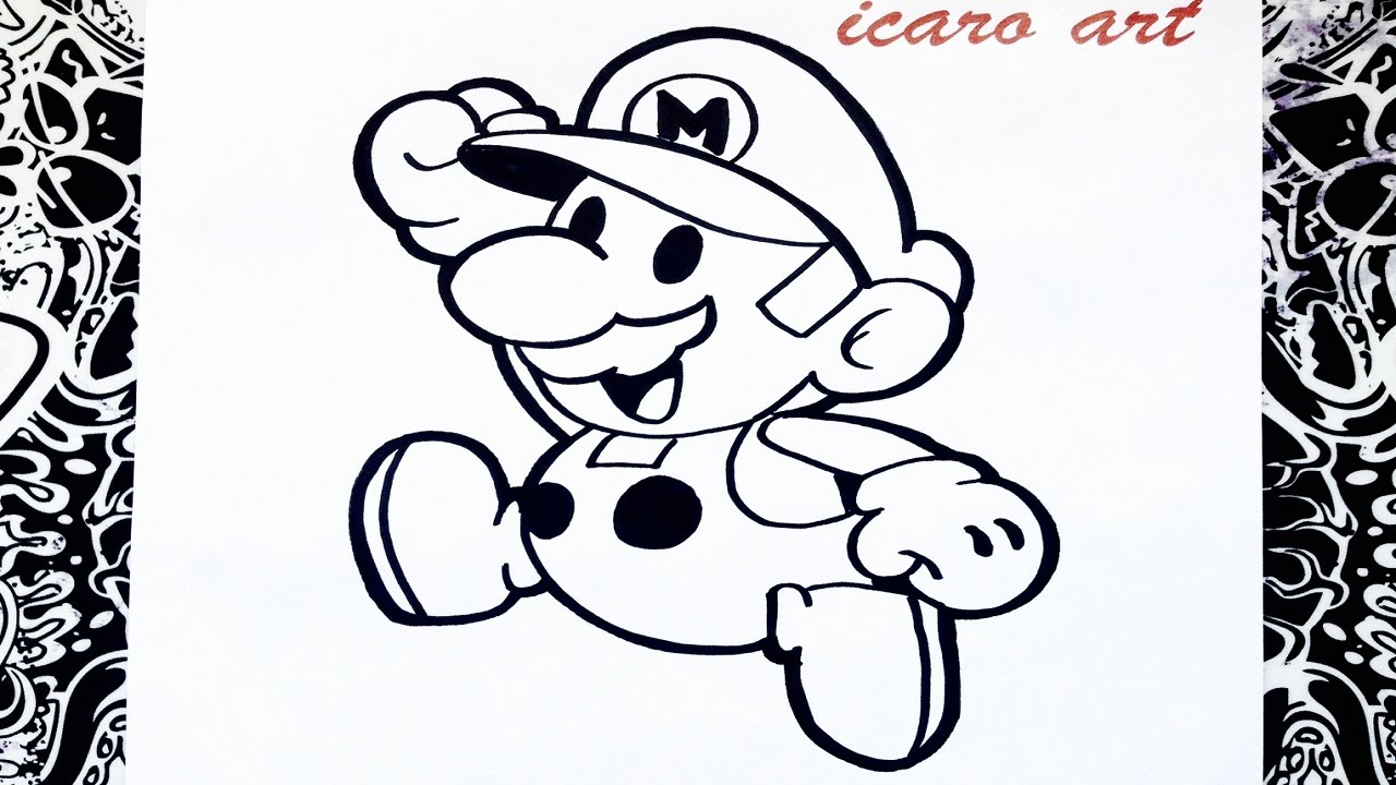 1280x720 Huge Collection Of 'mario Bros Drawing' Download More Than - Mario Brothers Drawings