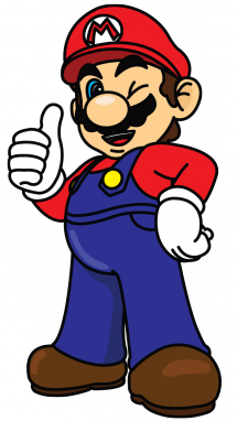 215x382 How To Draw Super Mario Bros From Nintendo Step Afterprom - Mario Cartoon Drawing