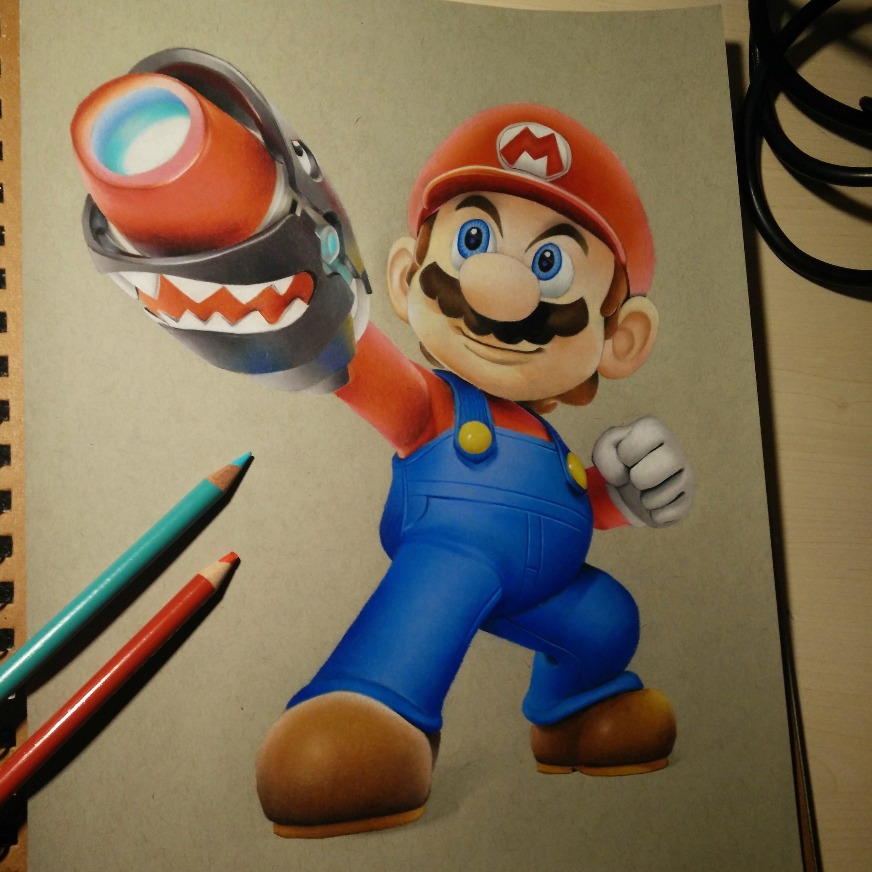 Mario Cartoon Drawing at PaintingValley.com | Explore collection of