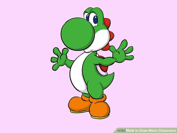 Mario Character Drawings