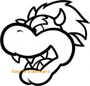 302x289 Easy To Draw Mario - Mario Drawing