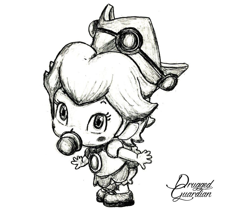 925x864 image result for baby peach drawing mario kart wow!! mario - Mario Kart 8 Drawings