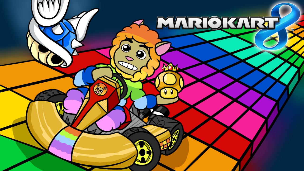 1280x720 millbee rides solo mario kart - Mario Kart 8 Drawings