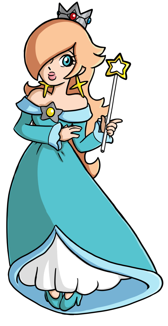 642x1244 rosalina drawing mario kart transparent png clipart free - Mario Kart 8 Drawings