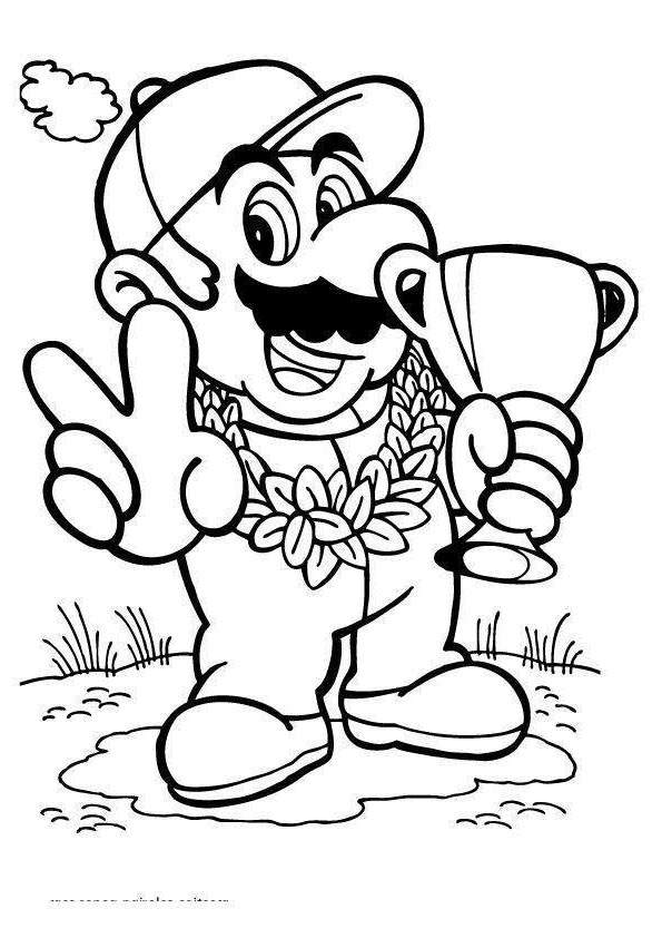 595x842 Mario Kart Coloring Pages Funny Hand Drawing - Mario Kart Drawing