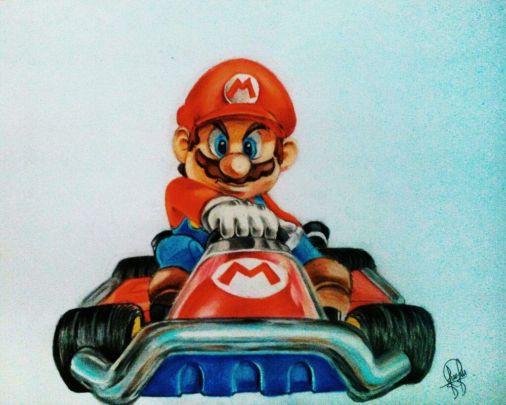 Mario Kart Drawing at Explore collection of Mario