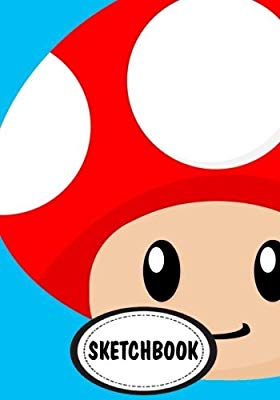 280x400 Sketchbook Mario Mushroom Pages Of X Blank Paper - Mario Mushroom Drawing