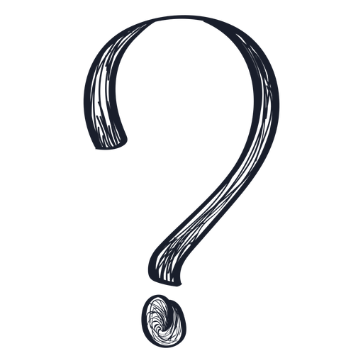 512x512 question mark drawing - Mark Drawing