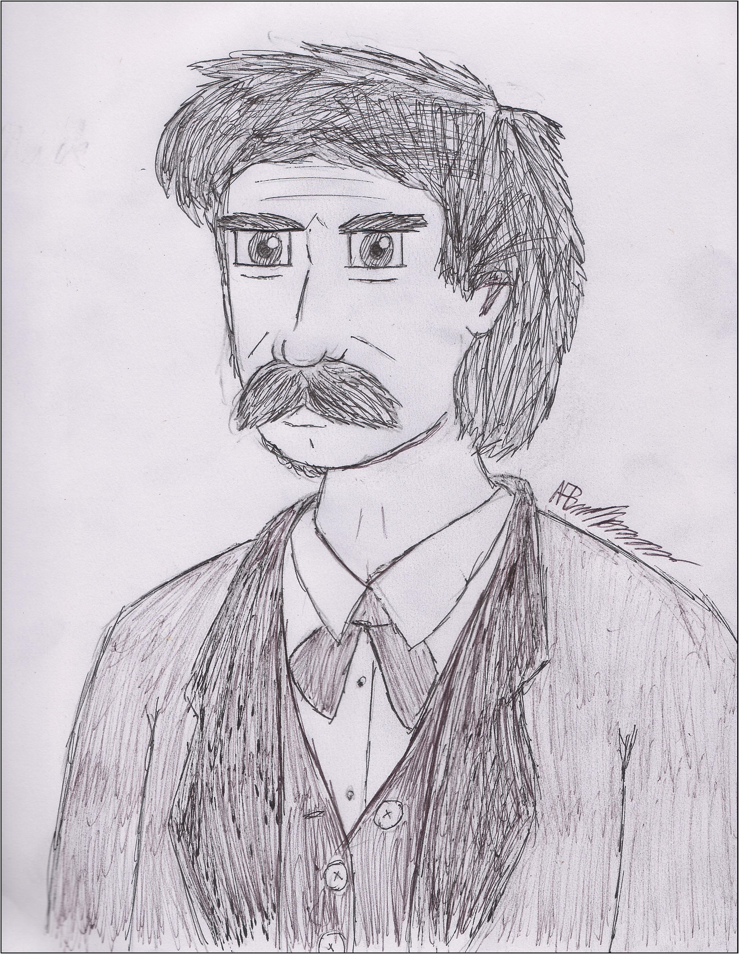 2516x3248 mark twain sketch write to the point! - Mark Twain Drawing