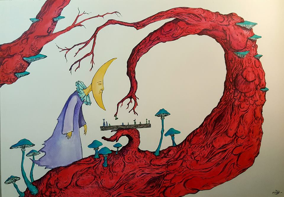 960x666 Copic Marker Drawings David Griessel - Marker Drawings