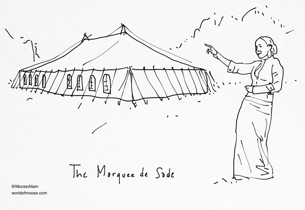 1200x825 Moose Allain On Twitter Marquee De Sade - Marquee Drawing