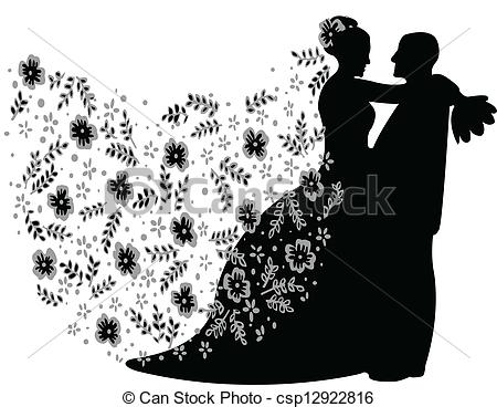 450x368 happy married couple clipart great free clipart, silhouette - Marriage Couple Drawing