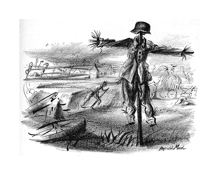 900x708 new yorker october drawing - Marsh Drawing