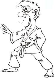 188x268 martial arts and karate drawings kids figures best children - Martial Arts Drawing