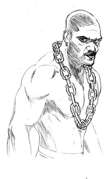 357x576 mixed martial art a step - Martial Arts Drawing