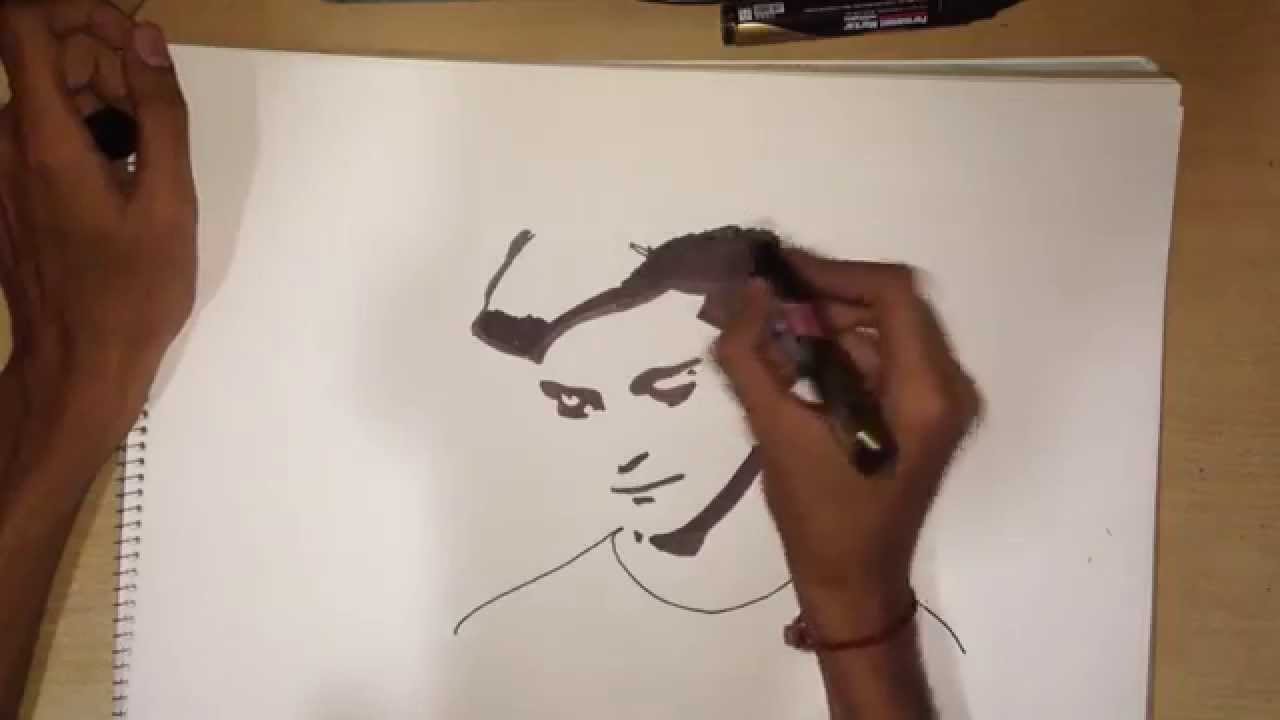 1280x720 Martin Garrix Speed Drawing - Martin Drawing
