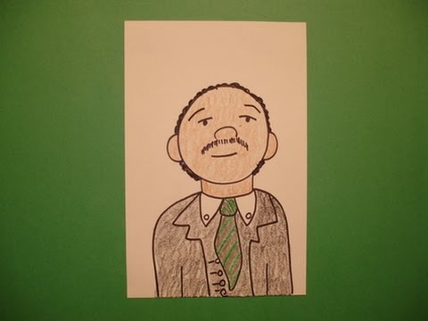 480x360 let's draw dr martin luther king! - Martin Luther King Drawing