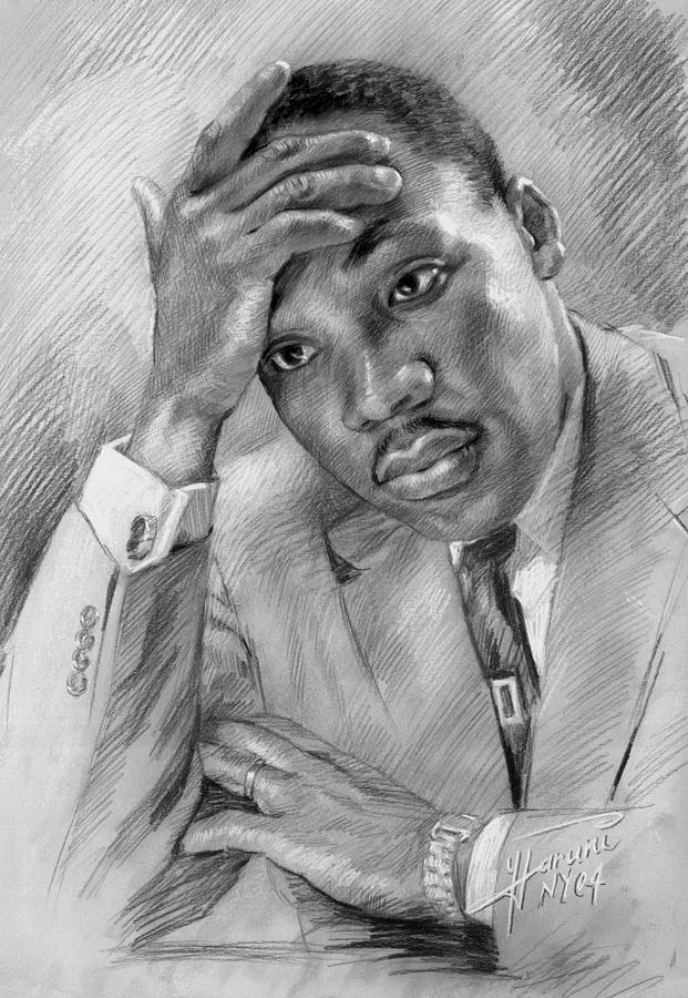 621x900 martin luther king jr drawing - Martin Luther King Drawing