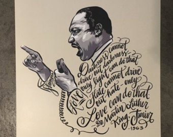 340x270 martin luther king etsy - Martin Luther King Drawing
