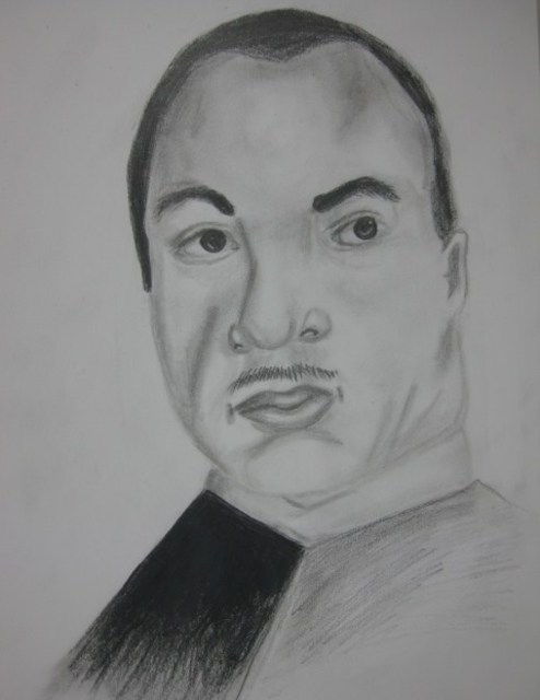 494x640 nicole pereira artwork dr martin luther king jr original - Martin Luther King Drawing