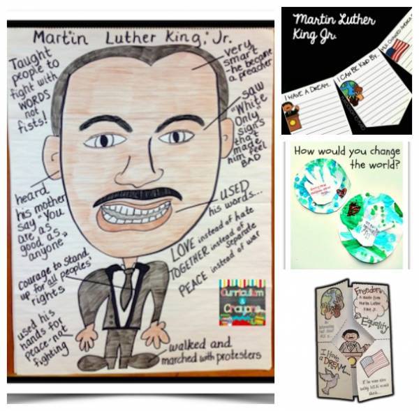 600x589 Resources For Learning About Martin Luther King, Jr Lesson Plans - Martin Luther King Drawing Step Step