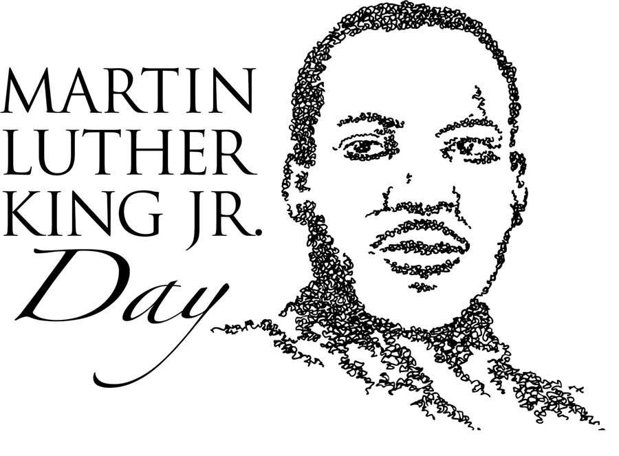 900x663 Simple Mlk Clipart Download Thrive Is - Martin Luther King Drawing Step Step