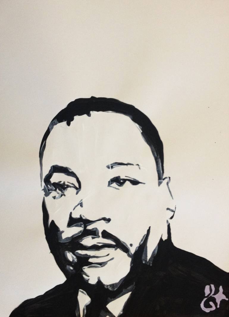 770x1066 martin luther king drawing - Martin Luther King Jr Drawing