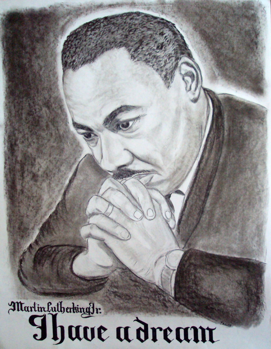 931x1200 Martin Luther Kingjr Drawing - Martin Luther King Jr Drawing