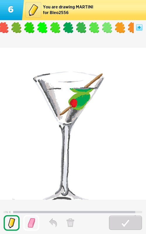 500x800 martini drawings - Martini Drawing