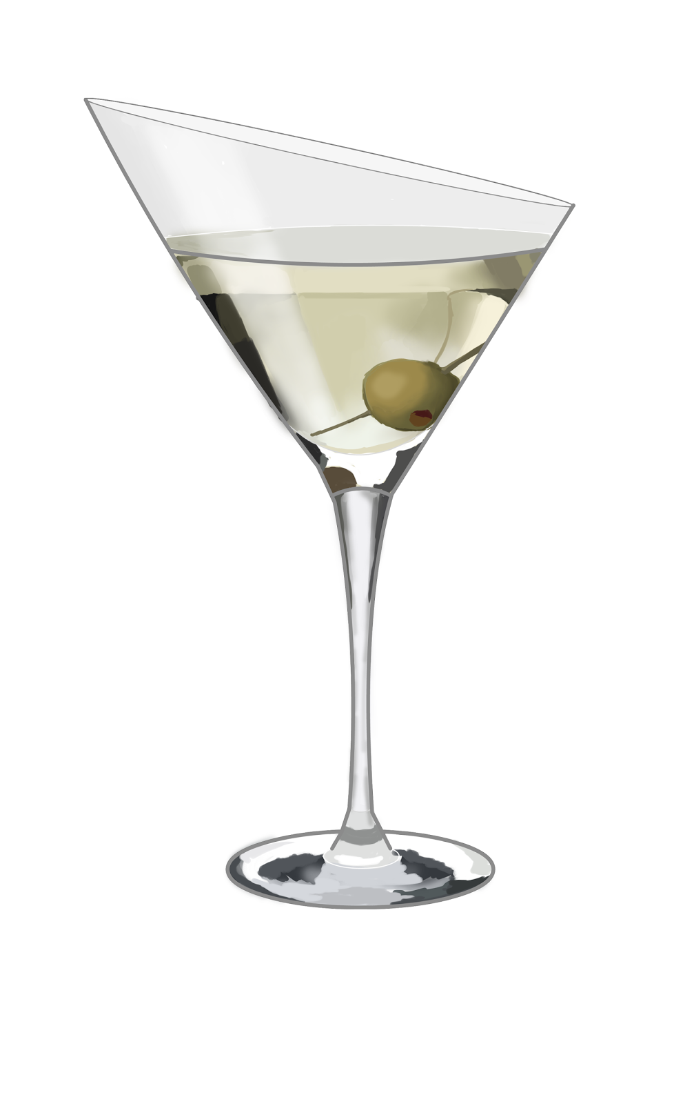 978x1600 seven blue orchids drawing of the day martini glass - Martini Drawing