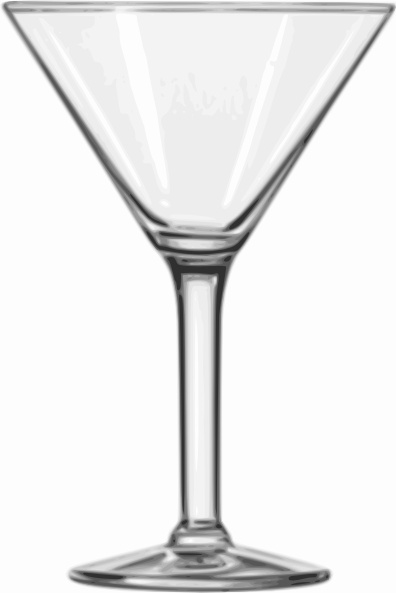 396x593 cocktail glass martini clip art free vector in open office drawing - Martini Glass Drawing
