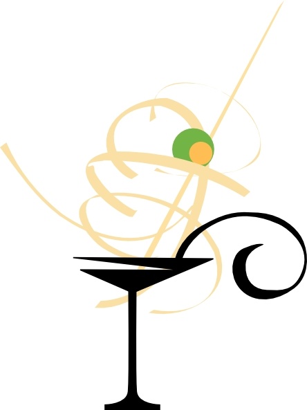 444x593 martini glass clip art free vector in open office drawing - Martini Glass Drawing