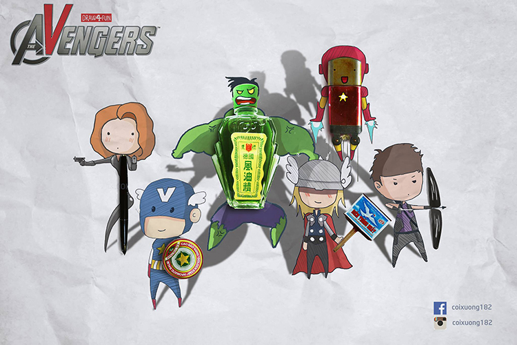 750x500 drawings of marvel comic book characters combined with either - Marvel Comic Drawings