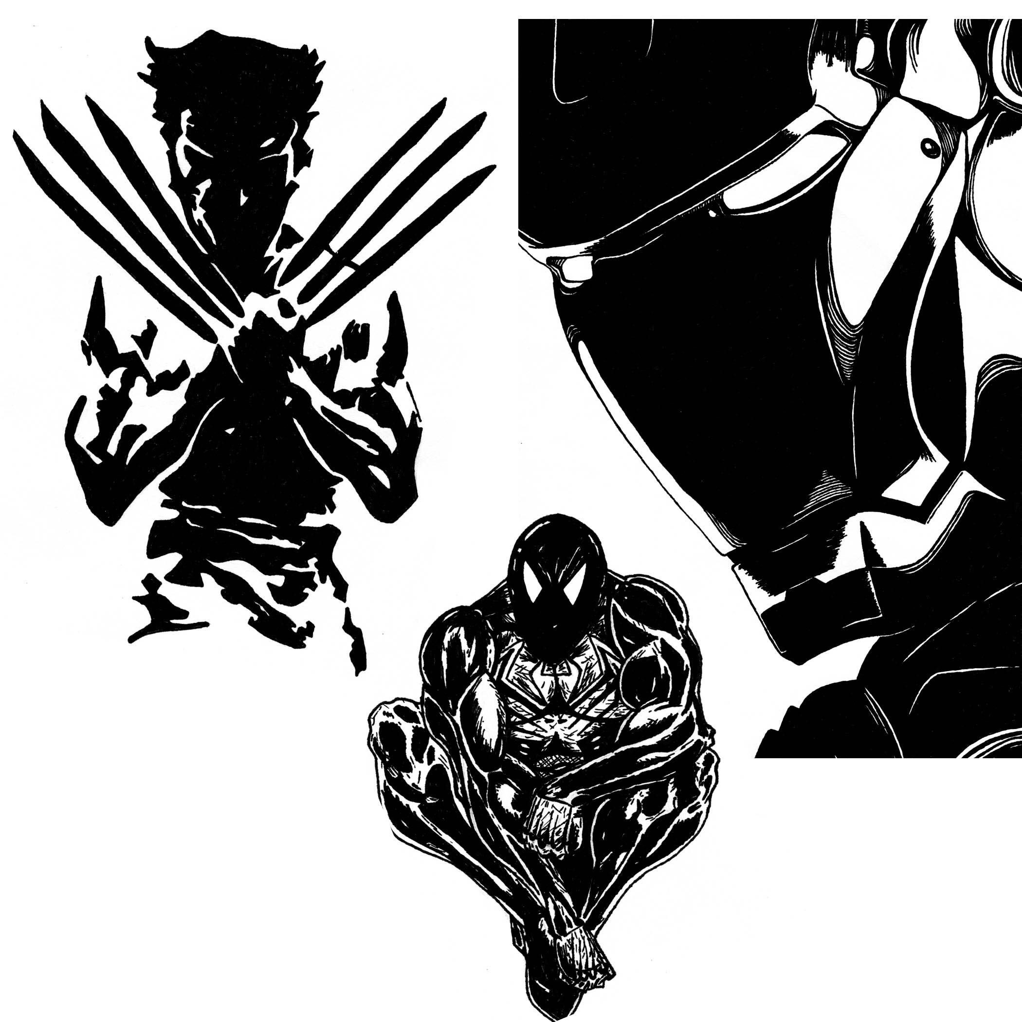 2100x2100 I'm The Guy That Posted My Thanos Drawing A While Back And You - Marvel Drawings