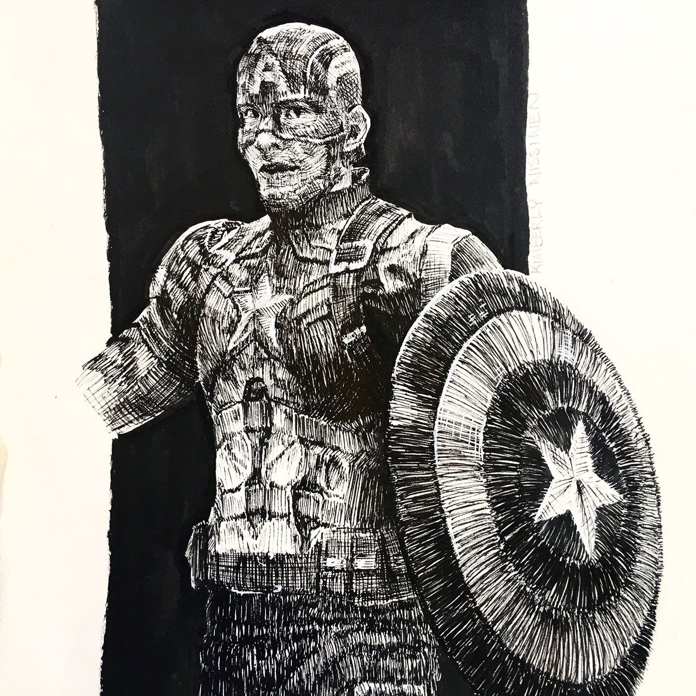 1400x1400 marvel drawings on behance - Marvel Drawings