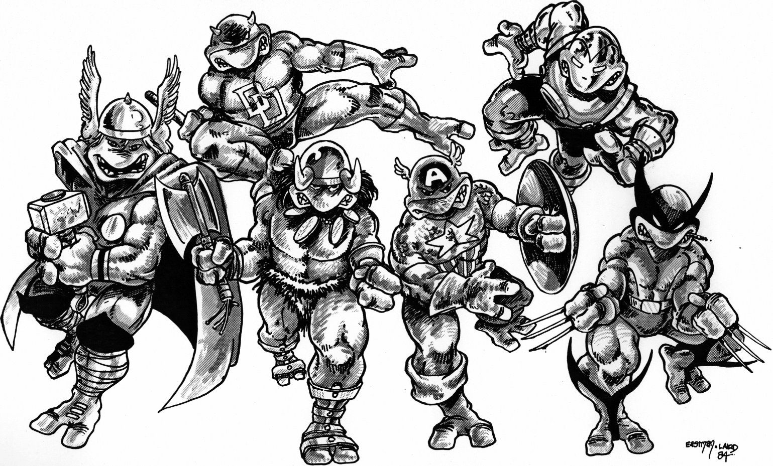 1539x929 Marvel Comics - Marvel Heroes Drawing