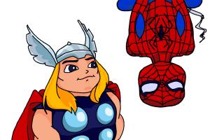 300x200 how to draw marvel superheroes - Marvel Heroes Drawing