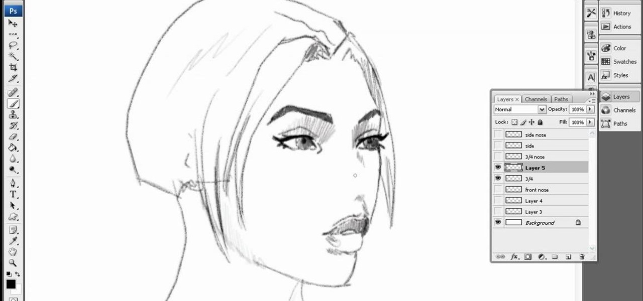 1280x600 How To Draw Comic Book Style Noses For Your Characters Drawing - Marvel Style Drawing