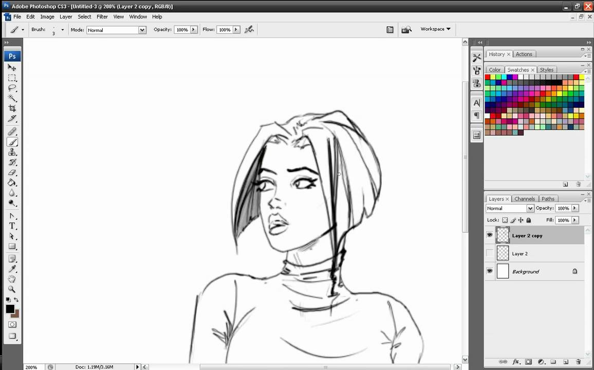 1156x720 How To Draw Hair Marvel Style - Marvel Style Drawing