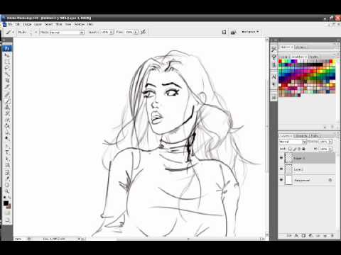 480x360 How To Draw Hair Marvel Style - Marvel Style Drawing