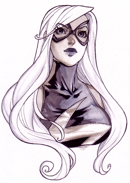 536x749 Ms Marvel - Marvel Style Drawing