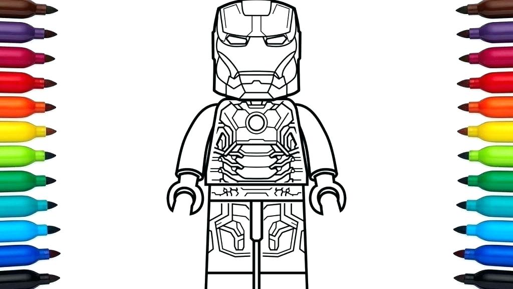 1024x576 Coloring Destiny Iron Man Pages To Print How Draw Mark Marvel - Marvel Superhero Drawings