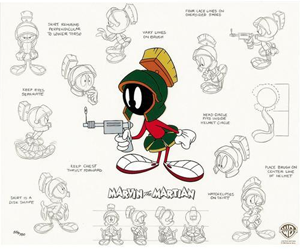 300x249 marvin the martian - Marvin The Martian Drawing