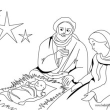 Mary And Joseph Drawing at PaintingValley.com | Explore collection of ...